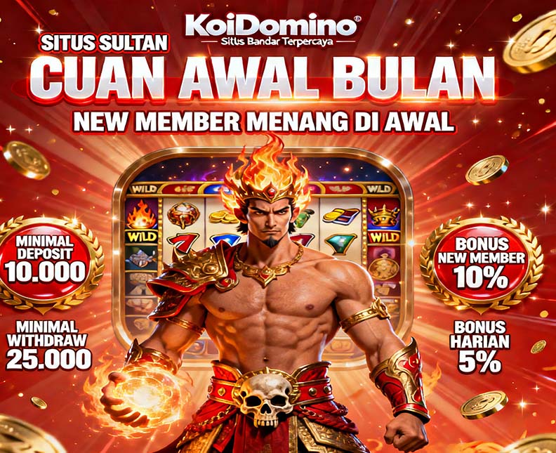 KoiDomino Slot BSI Online Terbaik Dengan RTP Tinggi