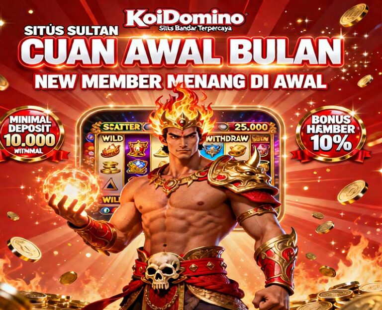 KoiDomino Slot QRIS Online Bonus Besar Menarik