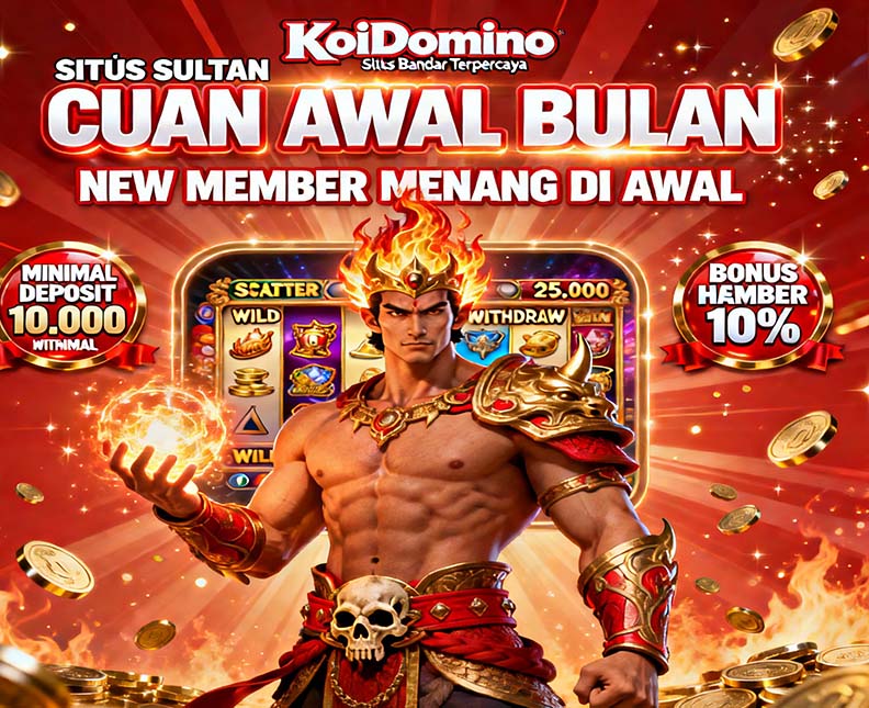 KoiDomino Slot QRIS Online Bonus Besar Menarik